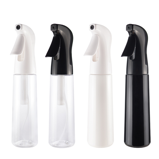 New Fashion Plastic 160ml 200ml Continuous Spray Bottle Hair Cosmetics Alcohol Cleaning Fine Mist Sprayer Perfume