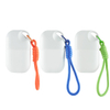 40ml Reusable Plastic PE Sunscreen Bottle Empty Lotion Bottle with Lanyard for Personal Skin Care And Outdoor Travel
