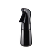 Factory Newly 160ml Black Transparent Pet Continuous Spray Bottle for Personal Care Household Cleaning