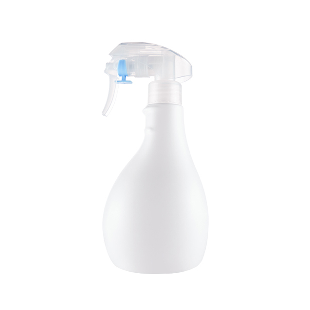 Manufacturer Customized 400ml White HDPE Trigger Spray Bottle for Air Freshener, Household Cleaner, Car Care And Plant Watering