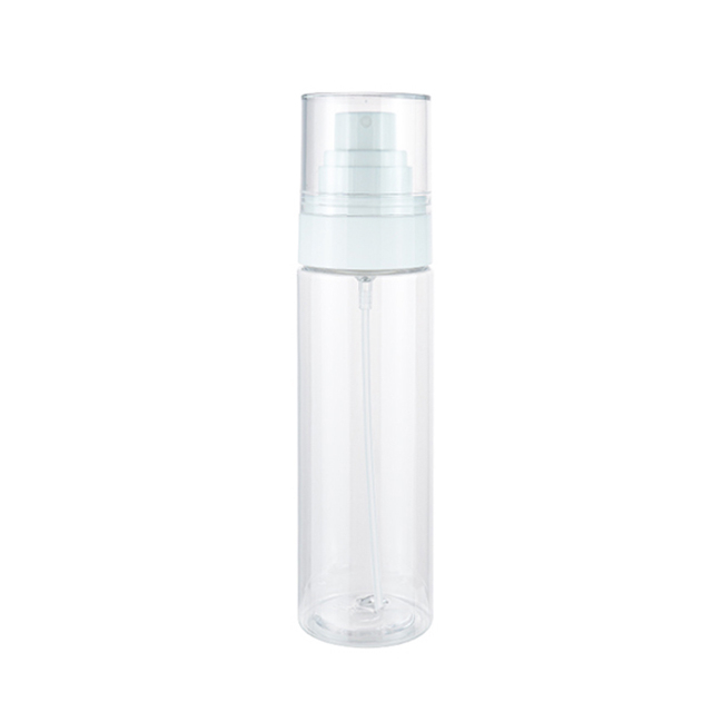 Wholesale 80ml 100ml 150ml Plastic Clear Spray Bottle Refillable Cosmetics Travel Fine Mist Sprayer Bottle