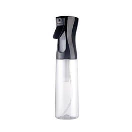 Wholesale 300ml White Black Plastic Fine Mist Continuous Spray Bottle Reusable Salon Hair Sprayer Bottle