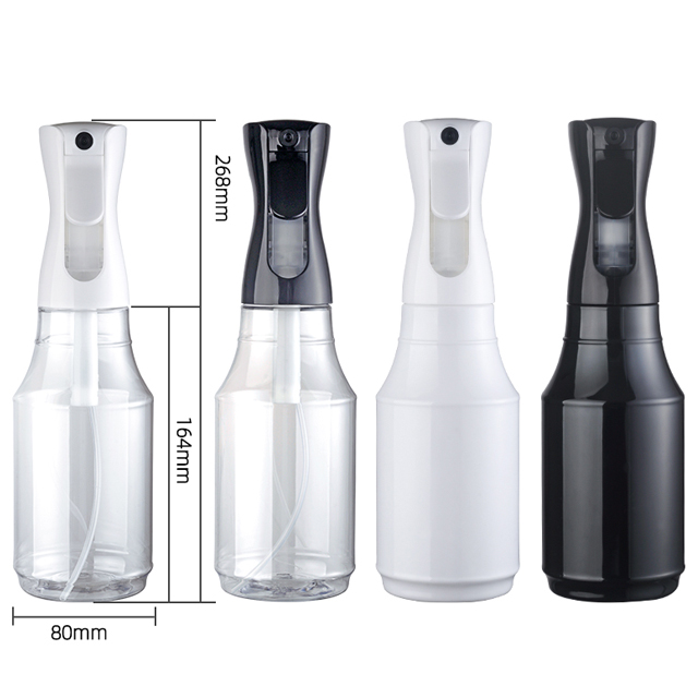 Custom 680ML 23oz Plastic Refillable Continuous Fine Mist Spray Bottle for Alcohol Cleaning